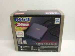 ジャンク iodata CDP-FX24/CBIDE 外付 CD ドライブ PCカード Cardbus 32bit 16bit 両用 Win3.1/95/98 MS-DOS Ver6.2 PC98-NX PC-9821 DOS/V