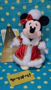 TDSクリスマスウィッシュ2009ぬいぐるみバッジ◎キャンドルライトリフレクション◎ミニー◎ディズニー◎TDL◎バッヂ 