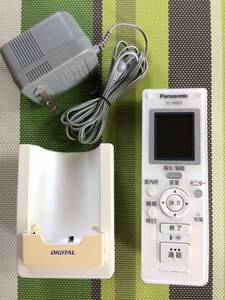 送料無料★Panasonic★パナソニック★ドアホン★ワイヤレスモニター★子機★VL-W605★充電台★電源アダプター★中古★動作品★返金保証あり