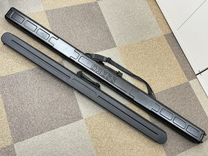 i4858HI ドレス セミハードロッドケース180cm / ノーブランド ロッドケース150cm 2点セット 釣り具 フィッシング ロッドケース ブラック