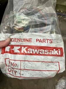 カワサキ Kawasaki 長期間倉庫保管品 当時物 絶版 Z400FX 純正品　新品未使用　メインハーネス　