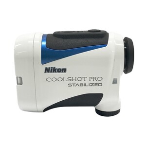 【1円】NIKON　ニコン COOLSHOT PRO STABILIZED レーザー距離計 ホワイト系 [240101347814]