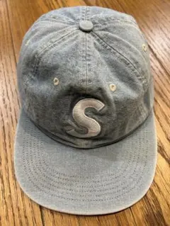 Supreme Washed Chambray S Logo 6-Panel