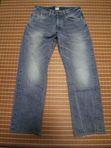 AB58★EDWIN(エドウィン)★505Z（50505） USED加工セルビッジ（赤耳）デニムパンツ/size31/日本製