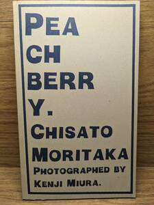 Peachberry　Chisato　Moritaka 　三浦憲治　森高千里フォトアート】ピーチベリー 