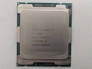 簡易チェック済み Intel Core i7-7820X 3.6GHz LGA2066 ②