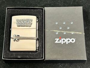 Zippo COOLS クールス クロスロゴ USA 希少 レア 未使用　シルバー　喫煙具 オイルライター