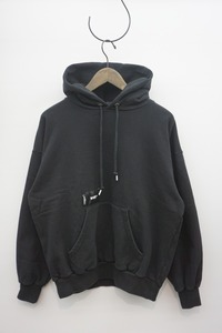 美品正規 22AW WTAPS ダブルタップス SNEAK CRST HOODY クレスト フーディー シャツ パーカー スウェット 黒 サイズ01 本物 1002N▲