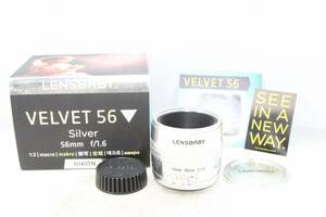 保管品☆Lensbaby Velvet 56mm f1.6 レンズベビー ベルベット ソフトフォーカスレンズ nikon ニコン Fマウント 新同品 ##9421