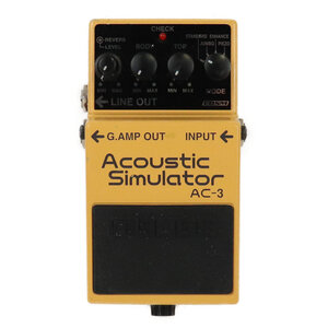 【中古】 アコースティックシミュレーター エフェクター BOSS AC-3 Acoustic Simulator ギターエフェクター