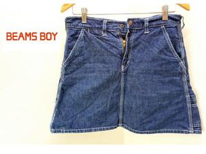 #3197●ビームスボーイ BEAMSBOY 台形デニムスカートsize1