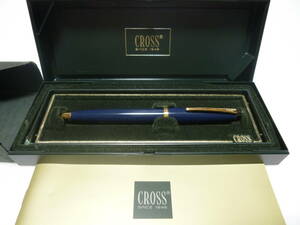 クロス　CROSS　ボールペン　ネイビー＆ゴールド　極美品！！