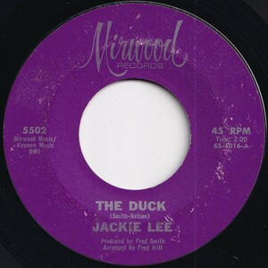 Jackie Lee The Duck / Let Your Conscience Be Your Guide Mirwood US 5502 206440 SOUL ソウル レコード 7インチ 45