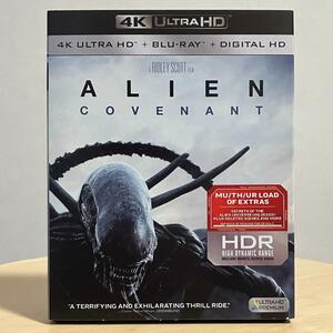 Alien: Covenant『エイリアン コヴェナント』4K Ultra HD Blu-ray UHD ブルーレイ 輸入盤 北米版 日本語あり リドリー・スコット