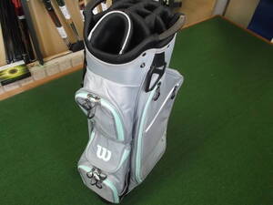 店頭人気商品1，6㎏と超軽量！！★新品・Wilson PRO STAFF CART BAG★★グレー