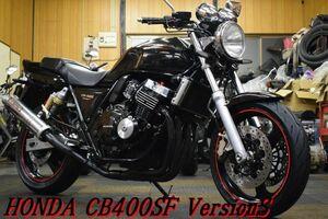 HONDA CB400SF VersionS NC31 予備車検渡し 即乗りOK JMCA認定車検対応ヨシムラマフラー WAKO,Sオイル交換済 レスポンス抜群 E/G絶好調