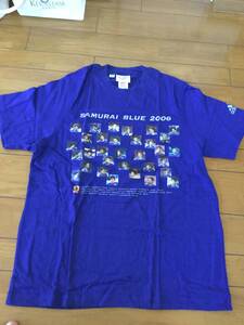 未使用adidasジャパーン2006半袖Tシャツ青L