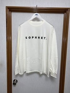 M 新品 23ss SOPHNET. LOGO L/S BAGGY TEE SOPH-230062