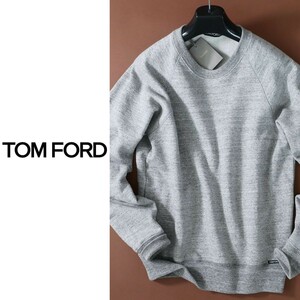 dp672●TOM FORDトムフォード●デザインスウェットトレーナー●コットン裏起毛●50●元Gucciグッチデザイナー