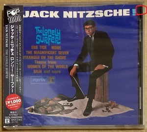 CD★JACK NITZCGE 「THE LONELY SURFER」　ジャック・ニッチェ、未開封（ケースにヒビ）