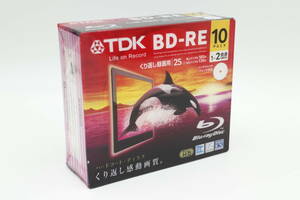 [M-TN 643] 新品 TDK 録画用BD-RE 25GB BEV25PWA10A 10枚パック