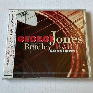 George Jones. The Bradley Barn Sessions. 未開封国内盤サンプル,ジョージジョーンズ,キースリチャーズ,マークノップラー,カントリー