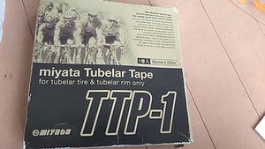 送料無料　ミヤタ TTP-1　チューブラー　テープ　 幅広 16mm×20m　少量使用