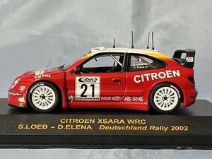 ラリーカー　コレクション　　　シトロエン　クサラ　　　2002年　WRC ドイツ　　　優勝車　　　1/43