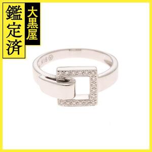 ノンブランド　ジュエリー　JEWELRY 　指輪　ホワイトゴールド　18KWG　3.6g　#11　【471】L