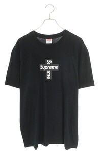 シュプリーム Tシャツ 20AW Cross Box Logo Tee サイズ:L クロスボックスロゴTシャツ 中古 SB01