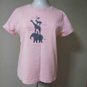 Tシャツ 2枚セット ピンク系 LL