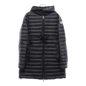 MONCLER モンクレール BARBEL I10931C10100 フード付き ジップアップダウンコート アウター ネイビー レディース