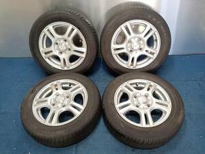 ★9分山★20年製★ MARQUIS CST MR61 155/65R13　社外ホイール 13×4J +42 4H-100 4本セット 軽自動車等　E97