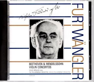 ヴァイオリン協奏曲ベートーヴェン　ニ長調作品６１＝ＰＯ，メンデルスゾーン　ホ短調作品６４＝ＢＰＯ，メニューイン＆フルトヴェングラー
