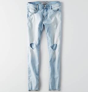 セール！！ラスト！◇◆AE/アメリカンイーグル/ AEO Extreme Flex Skinny Jeans / W29×L30 / Right.Wash /