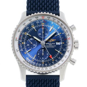 BREITLING ブライトリング ナビタイマー ワールド クロノグラフ GMT オートマチック A24322 SS メンズ 時計 2420115