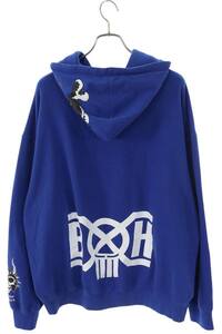 シュプリーム SUPREME バウンティーハンター 23AW hooded Sweatshir サイズ:XL バックロゴプリントプルオーバーパーカー