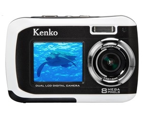 Kenko デュアルモニターデジタルカメラ DSC880DW IPX8相当防水 デュアルモニター 防水カメラ　動作確認済　ケース付　