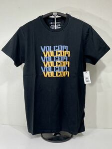 VOLCOM ボルコム AF512108BLK メンズ Lサイズ 半袖Tシャツ デザインプリントティー PrintTee ブラック 黒色 ヴォルコム 新品 即決 送料無料