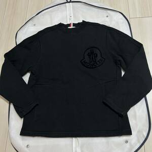 【最安値】MONCLER モンクレール スウェット トレーナー 黒　S