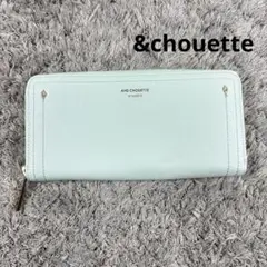 ★美品★ &chouette アンドシュエット 長財布 ラウンドファスナー