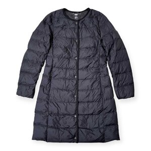 2WAY◆UNIQLO ユニクロ 収納袋付き ウルトラライトダウン ダウンコート XSサイズ/ブラック系/レディース