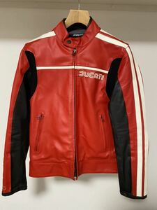 DUCATI 80s leather jacket ドゥカティ　ドカティ　レザージャケット　EU46