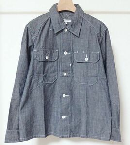 Engineered Garments エンジニアードガーメンツ Field Shirt Cone Chambray シャンブレー フィールド シャツ XS