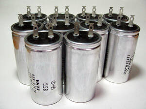 ★☆（管CA005） ELNA ブロック電解コンデンサ 470μF/200V 10個セット / NOS Aluminum Electlytic Capacitors 10pcs☆★