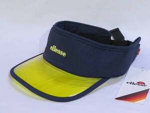 359　エレッセ ellesse レディース クリアカラーバイザー　YE