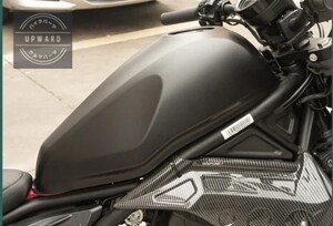 ◆送料全国一律◆HONDA Rebel 250/Rebel 500用燃料タンクカバー（艶消し黒）　ホンダ　レブル　燃料タンク　フューエルタンク　CMX