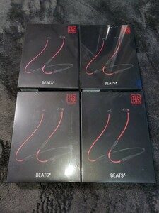 Beats by Dr. Dre BeatsX ワイヤレスイヤフォン MX7X2PA/A 4個