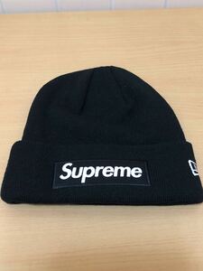 Supreme シュプリーム 24FW New Era Box Logo Beanie ニューエラボックスロゴビーニー ニット帽 ブラック　FK