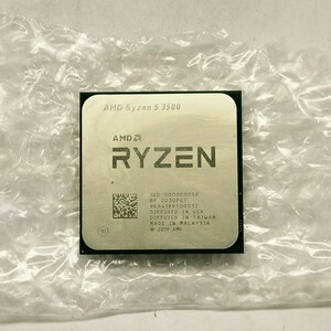 ☆即決☆ AMD RYZEN5 3500 4.1GHz 3.6GHz 6コア6スレッド Socket AM4 動作確認済み ライゼン5 CPU